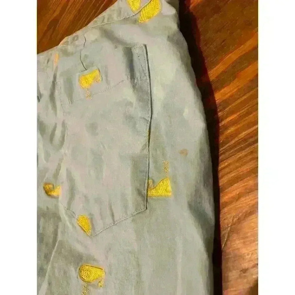 Lilly Pulitzer Classic Capri Whales and Shells in Cape Cod Blue, size 2 - Picture 10 of 11